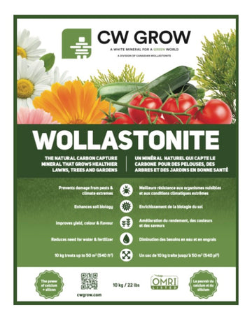 Wollastonite Lawn & Soil Mineral
